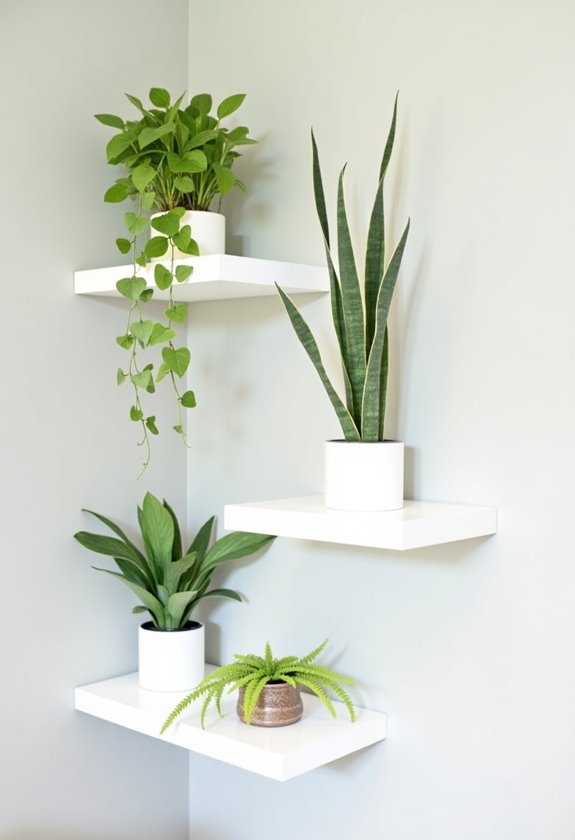 combine varied plant textures