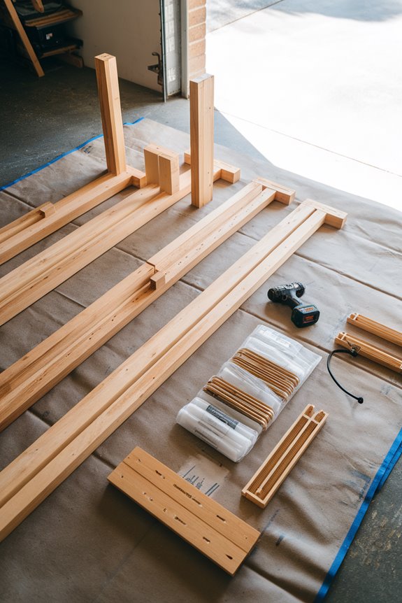 constructing the structure s outline