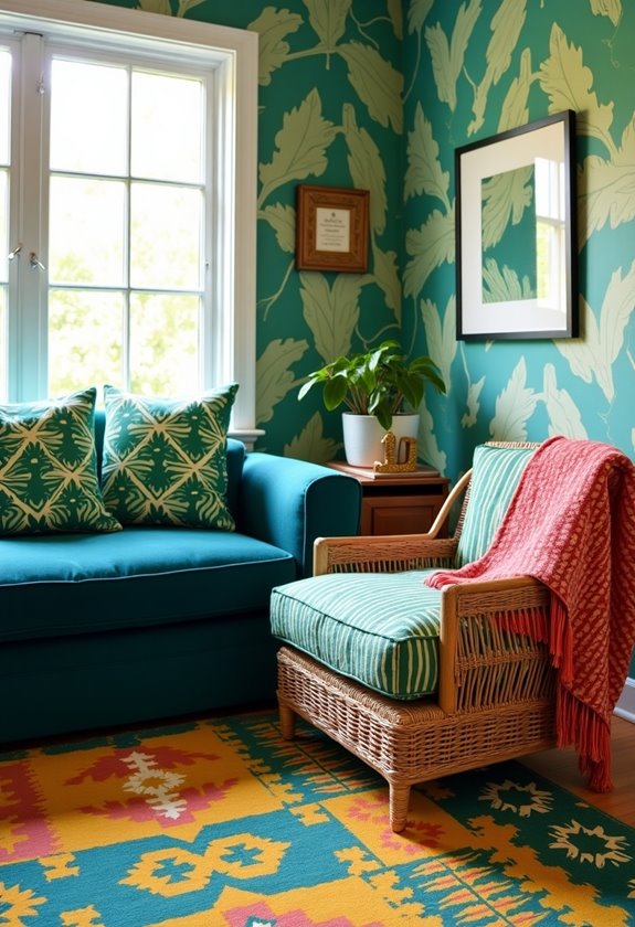 create colorful layered designs