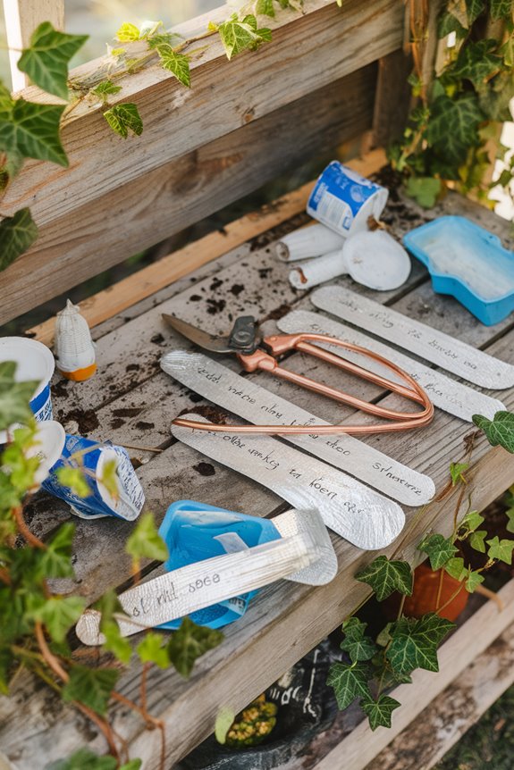garden plant identification tags