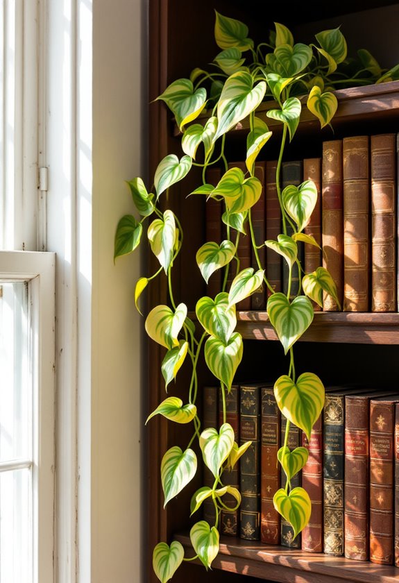 lush green trailing vine
