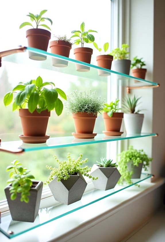 multi level plant display