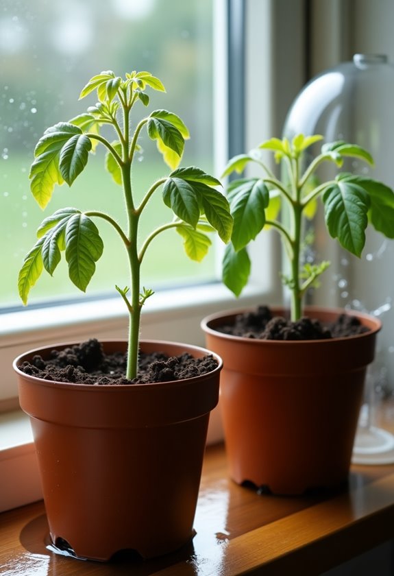 optimal irrigation for seedlings