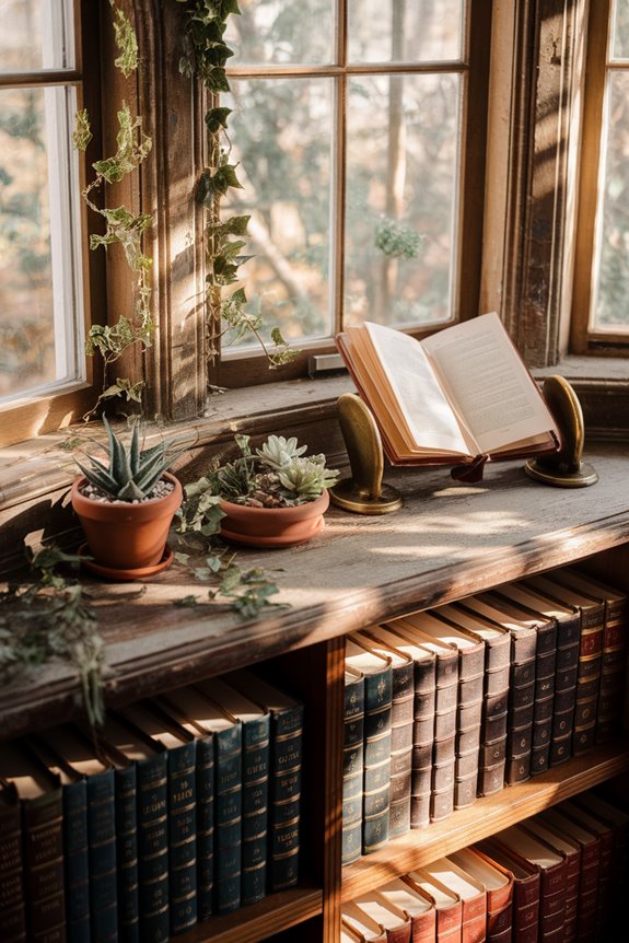 seasonal window ledge decor