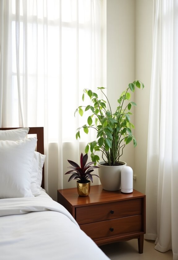 air purifying bedside plants