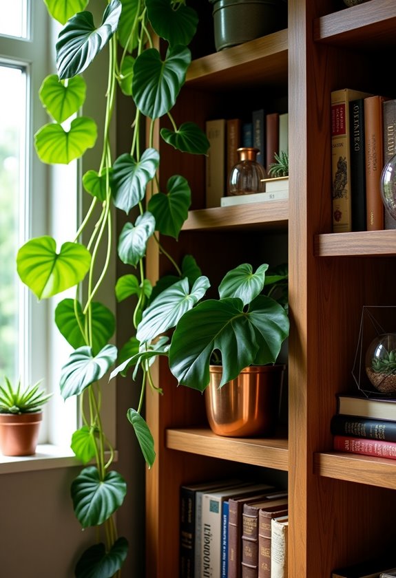 cozy botanical reading spaces