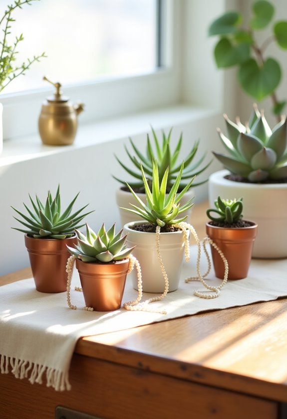 petite plant dresser decor