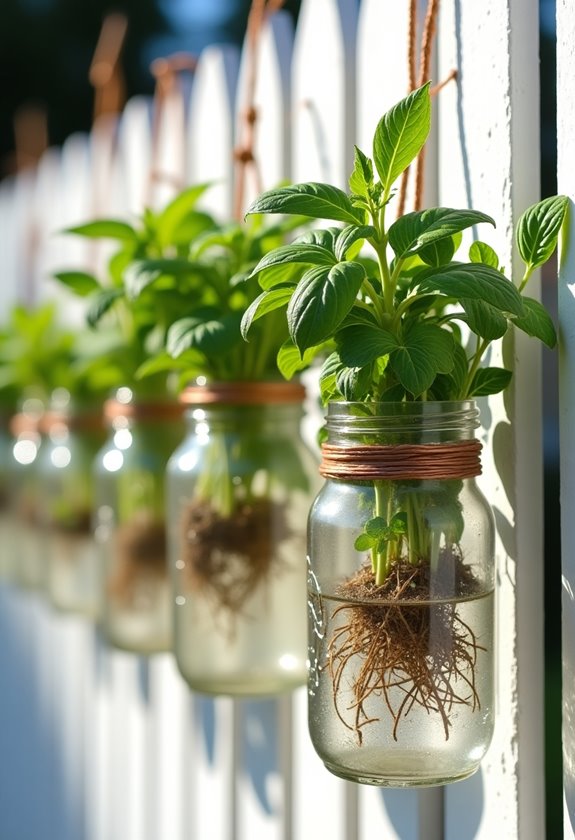 vertical herb garden solution