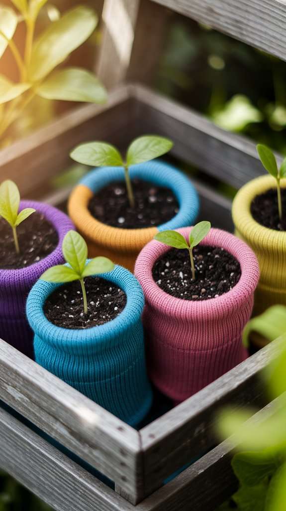 make biodegradable seedling pots