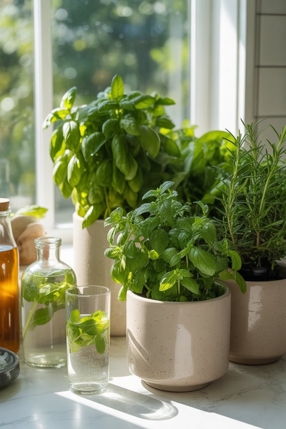 herb infused summer bars