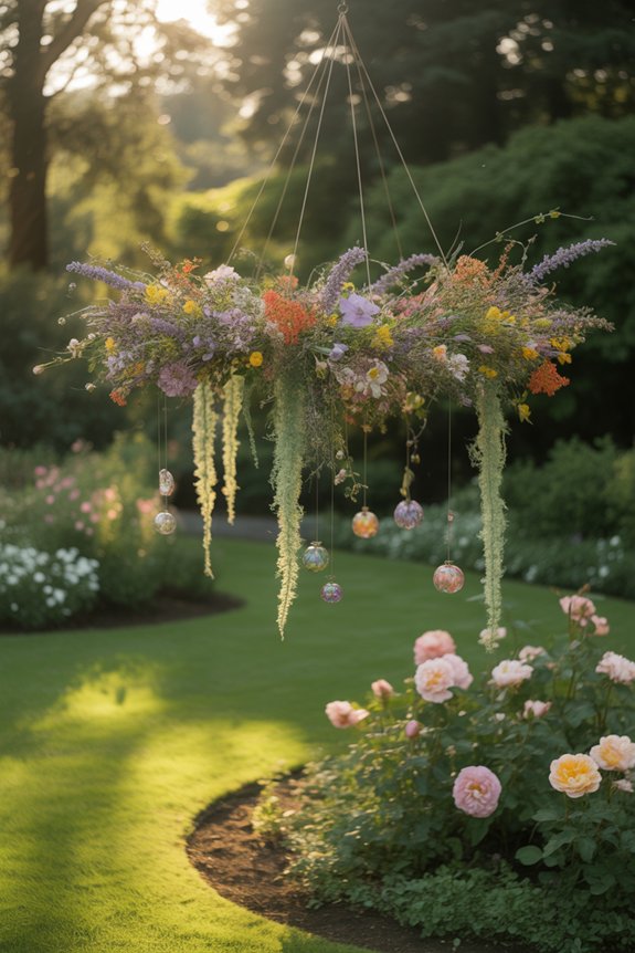 garden branch mobile art