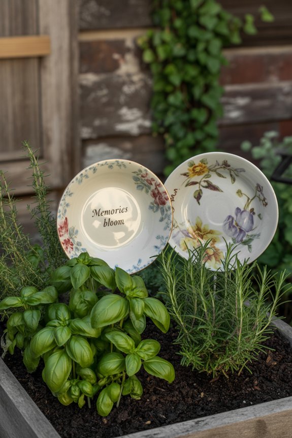 transform broken ceramic dishes