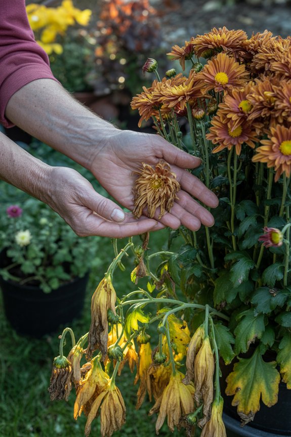 monitor watering and pests