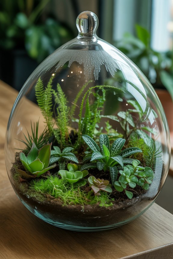 top plants for closed terrariums