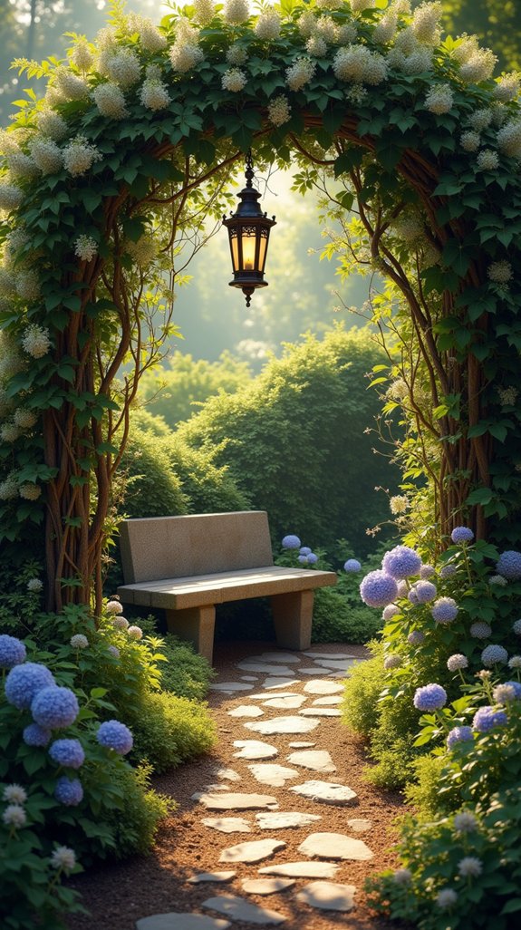 hidden garden cozy retreats