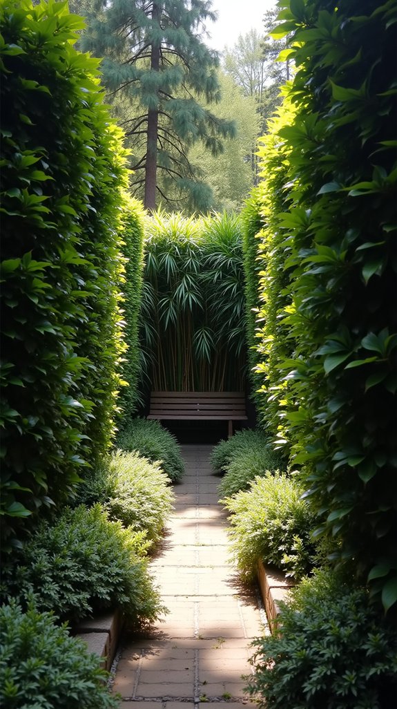 natural fast growing privacy screens