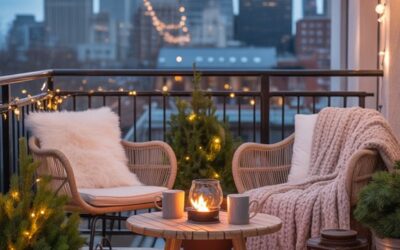 11 Magical Ways to Style Your Balcony and Patio for Cozy Winter Evenings