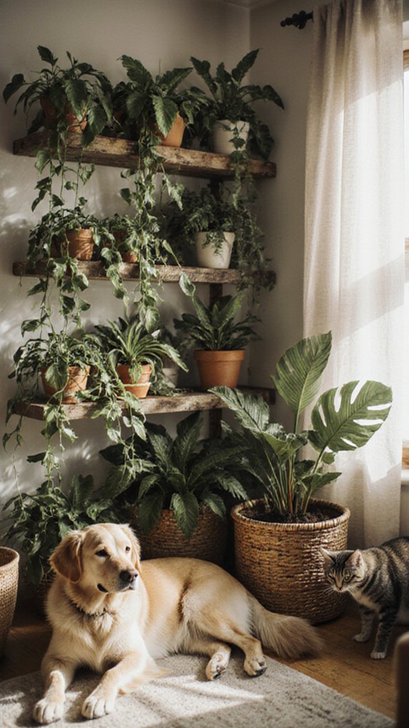 pet safe low light plants