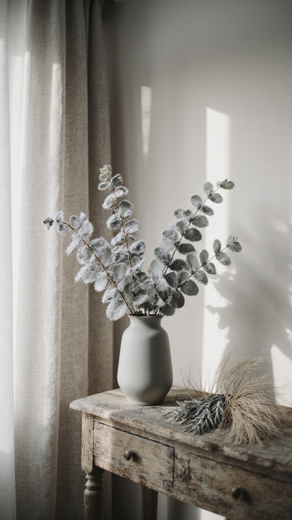 winter plant decor ideas