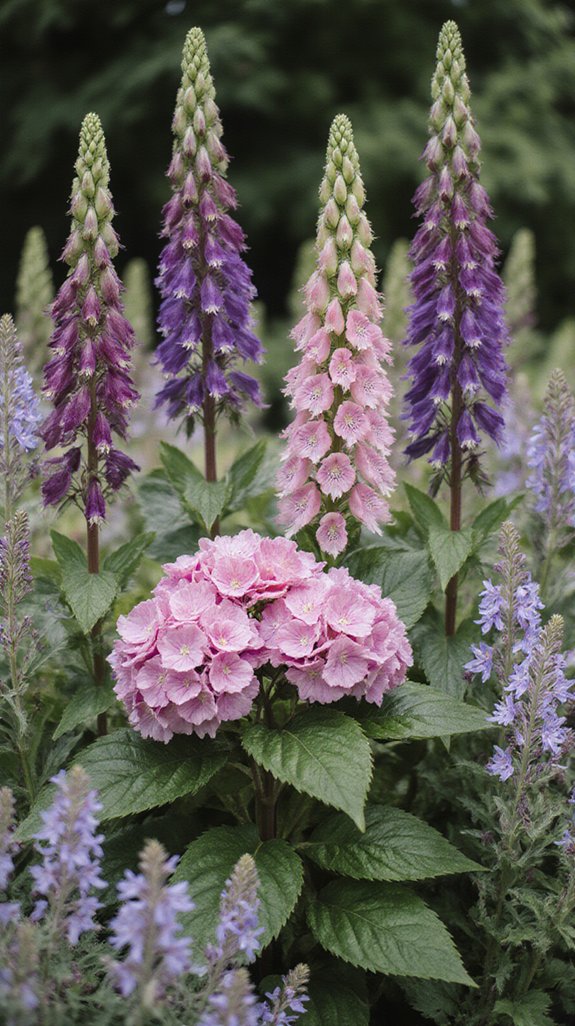 perennials extend hydrangea bloomtime