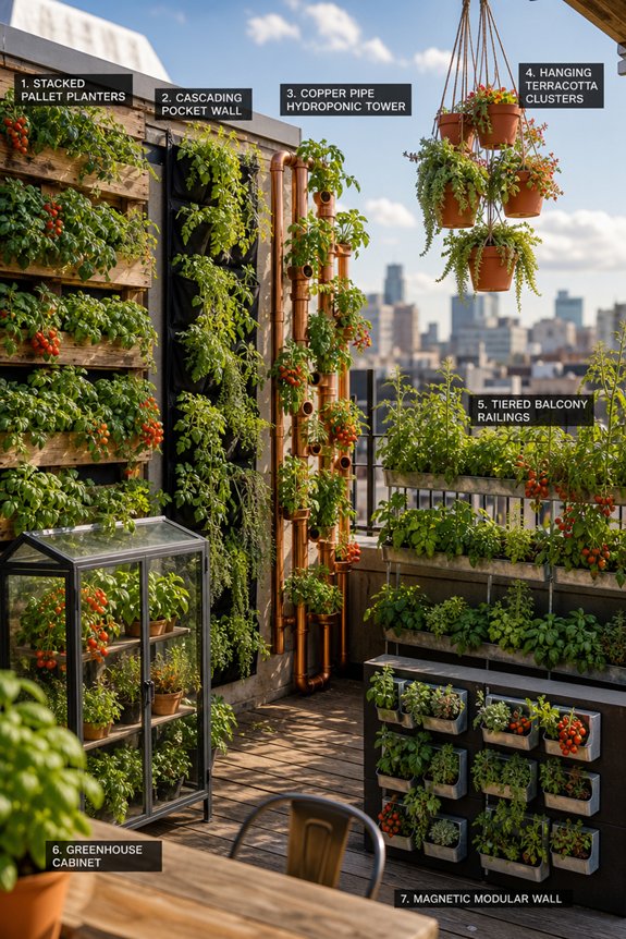compact vertical edible spaces