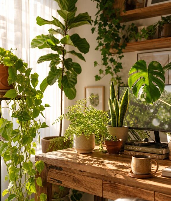 15 Indoor Plants That Transform Your Workspace Into a Green Haven