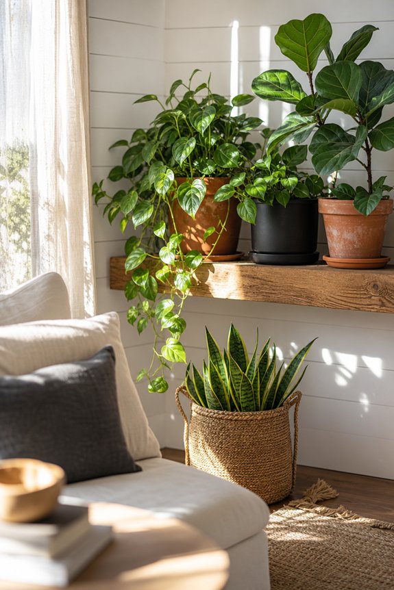 stylish indoor plants for rooms