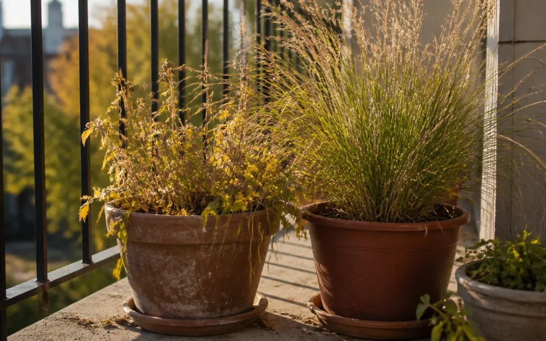 Balcony Container Plants That Look Great Going Into Fall