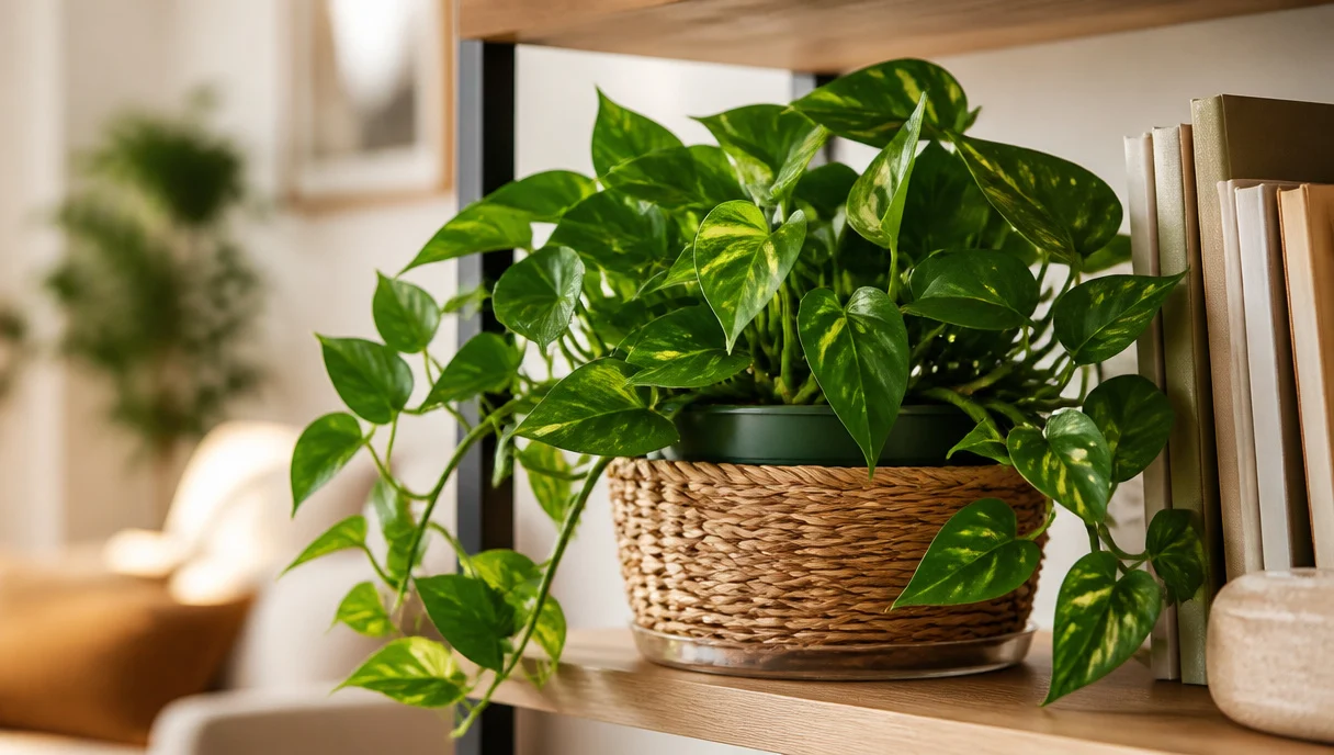 Pinterest-style title graphic for Nursery Pot Hacks That Make Budget Plants Look Styled.