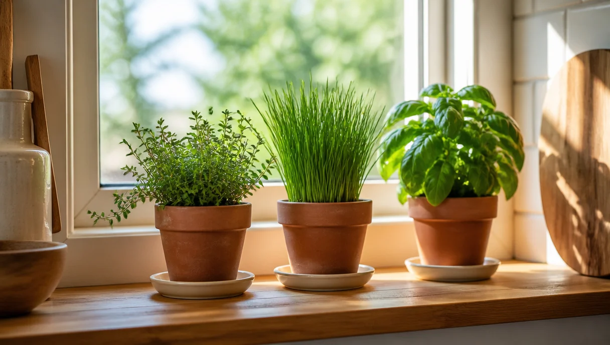 Pinterest-style title graphic for Windowsill Plant Ideas That Actually Work in Small Apartments.